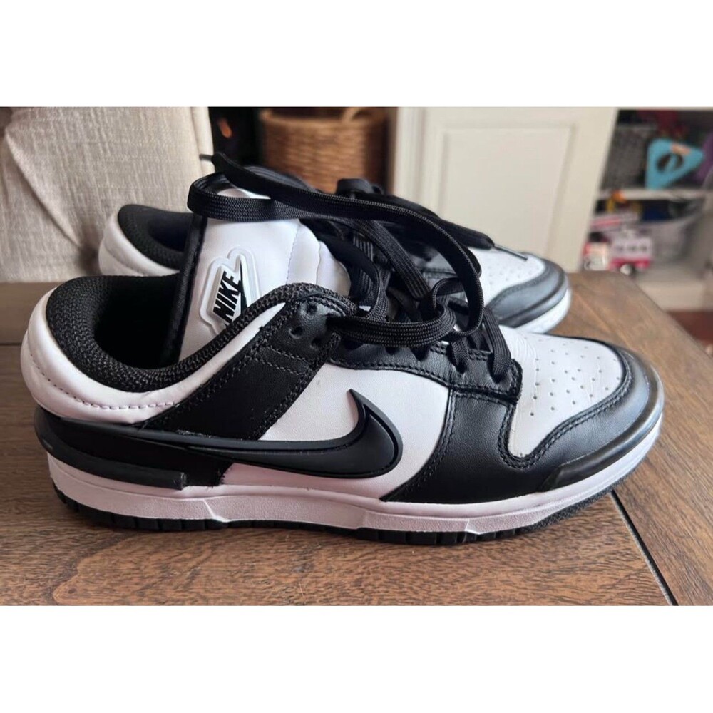 Nike black and white Pandas size 7.5